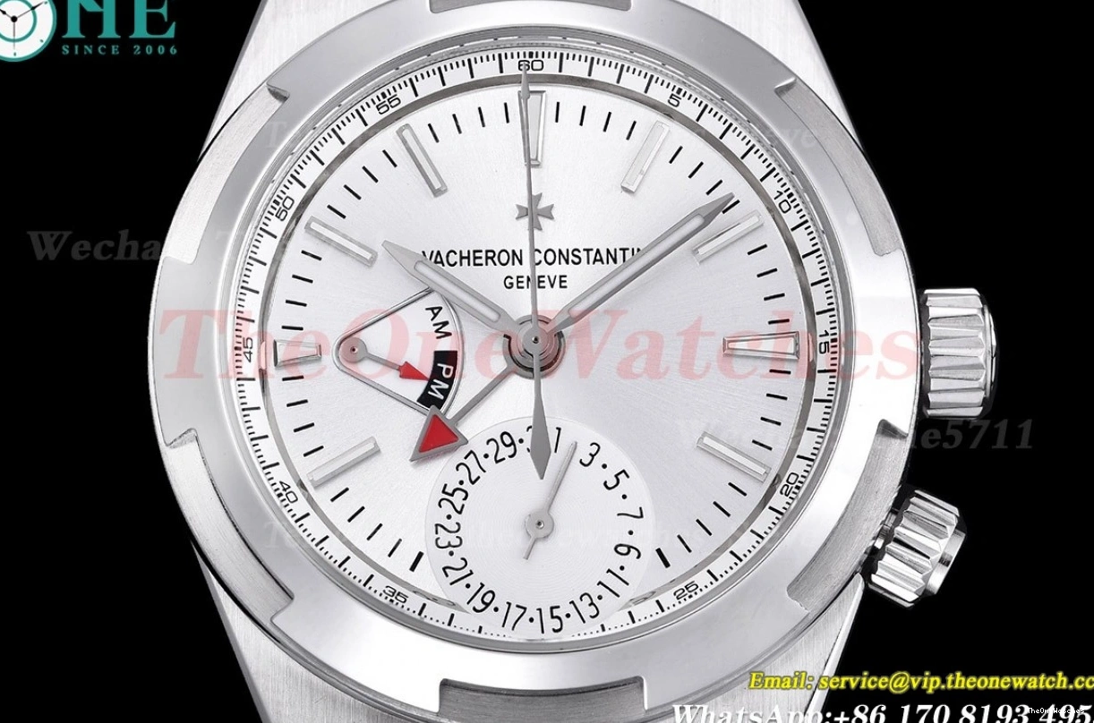 SS PZF 41mm 7900V Dial Silver Overseas A5110 SS 0414